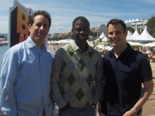 Jerry Seinfeld and Chris Rock in Cannes